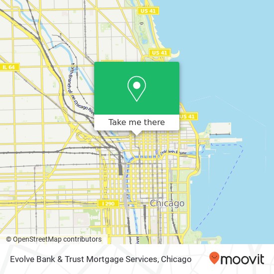Evolve Bank & Trust Mortgage Services map