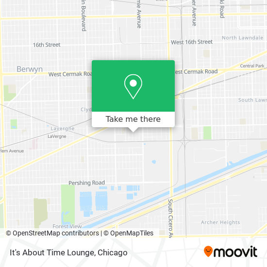 It's About Time Lounge map