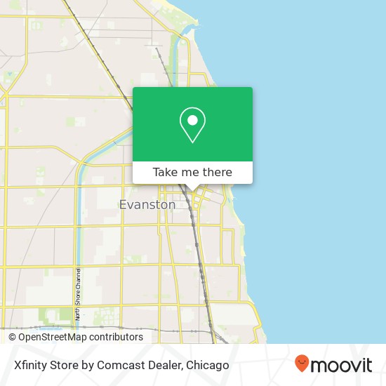 Mapa de Xfinity Store by Comcast Dealer