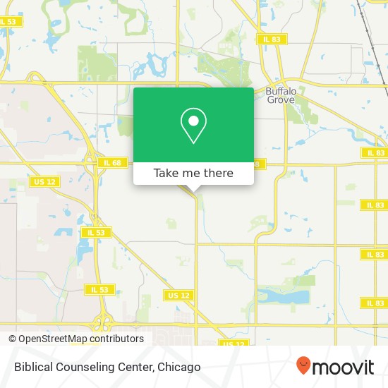 Biblical Counseling Center map