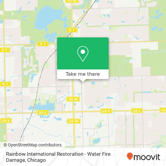 Rainbow International Restoration - Water Fire Damage map