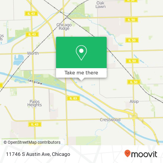 11746 S Austin Ave map