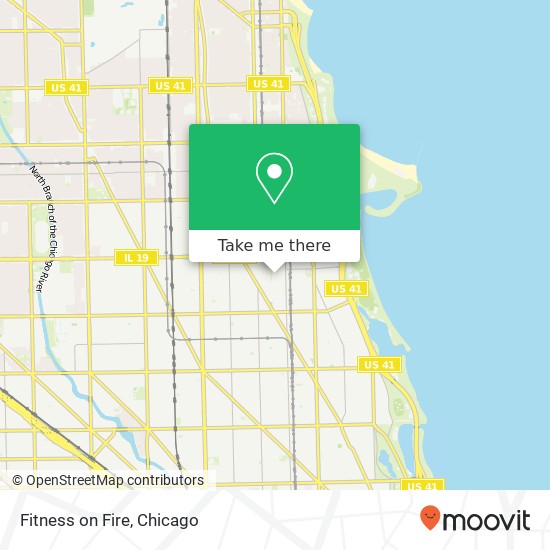 Fitness on Fire map