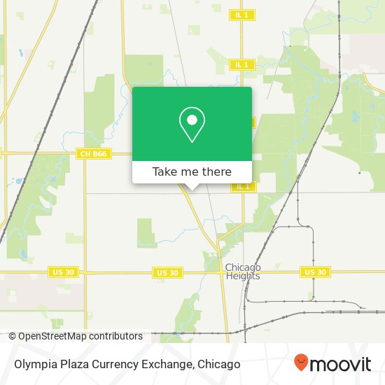 Olympia Plaza Currency Exchange map