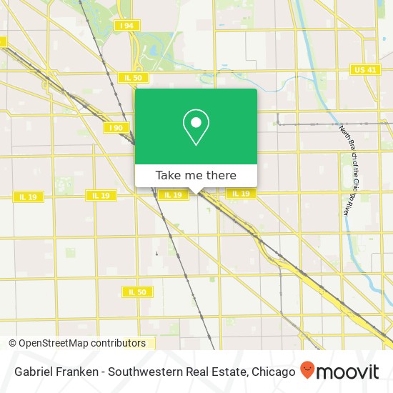 Gabriel Franken - Southwestern Real Estate map