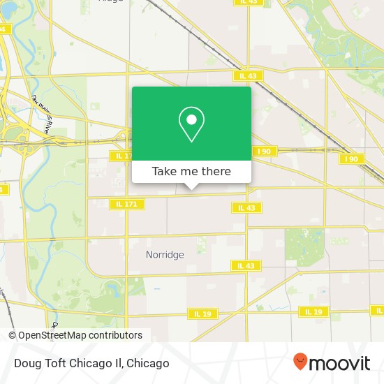 Doug Toft Chicago Il map