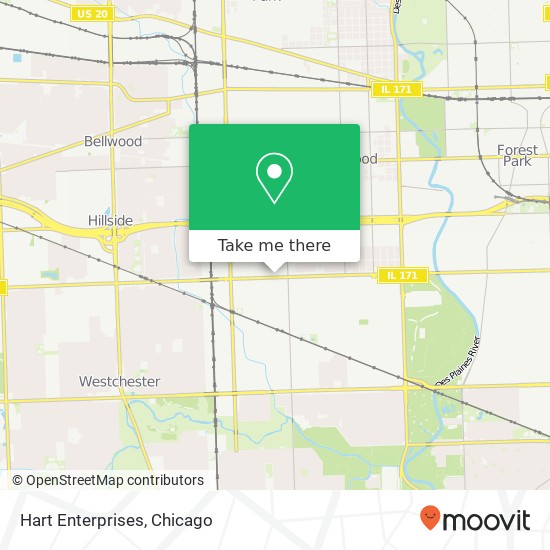 Mapa de Hart Enterprises