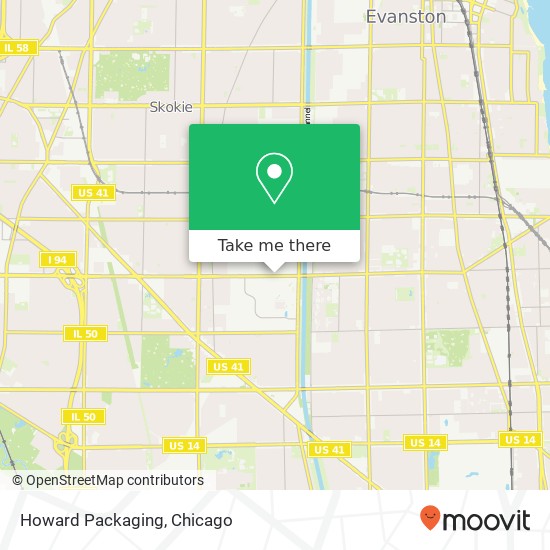 Howard Packaging map