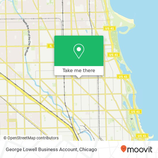 Mapa de George Lowell Business Account