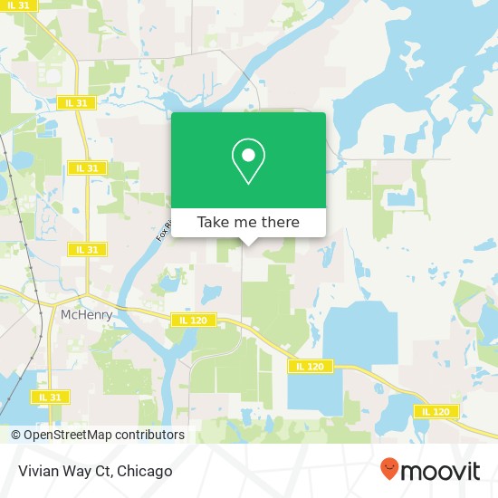 Mapa de Vivian Way Ct
