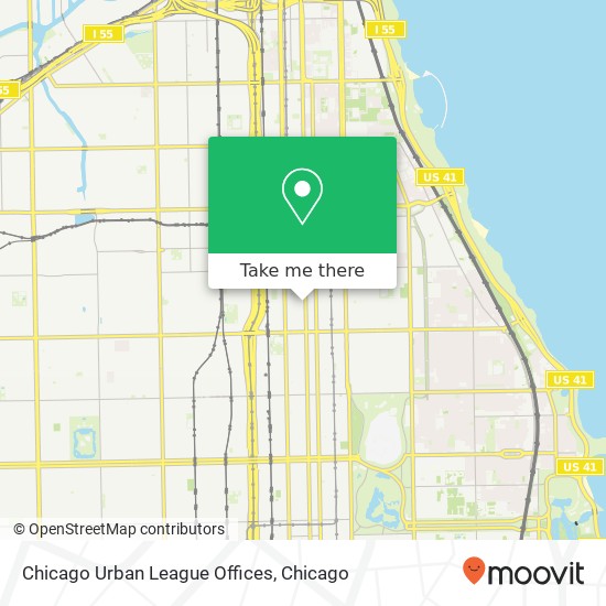 Chicago Urban League Offices map