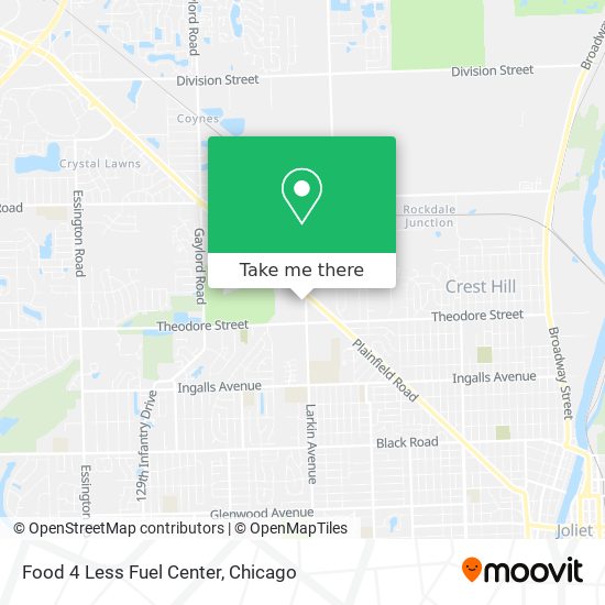 Food 4 Less Fuel Center map