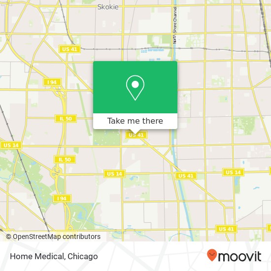 Home Medical map