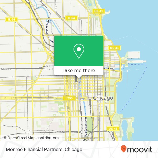 Monroe Financial Partners map