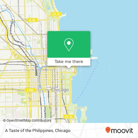 Mapa de A Taste of the Philippines