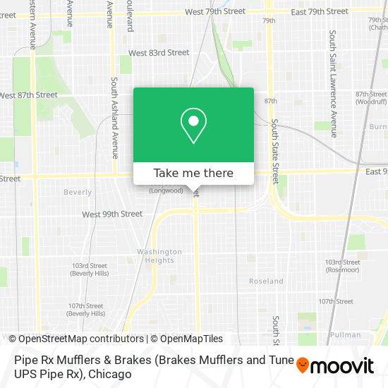 Pipe Rx Mufflers & Brakes (Brakes Mufflers and Tune UPS Pipe Rx) map