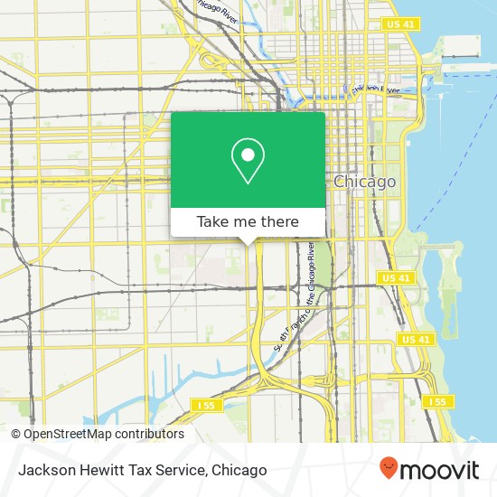 Jackson Hewitt Tax Service map