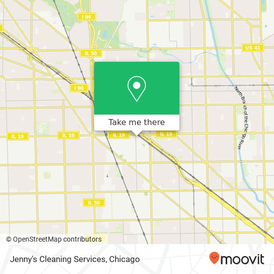 Jenny's Cleaning Services map