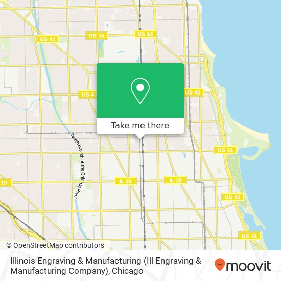 Illinois Engraving & Manufacturing (Ill Engraving & Manufacturing Company) map