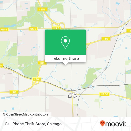 Mapa de Cell Phone Thrift Store