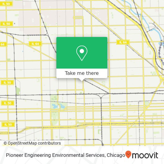 Pioneer Engineering Environmental Services map