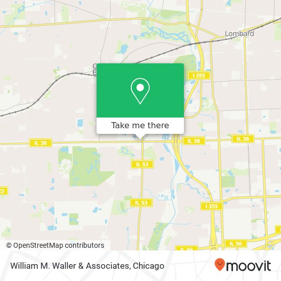 William M. Waller & Associates map