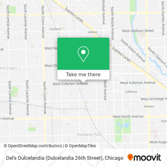 Del's Dulcelandia (Dulcelandia 26th Street) map