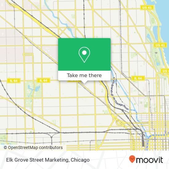 Elk Grove Street Marketing map