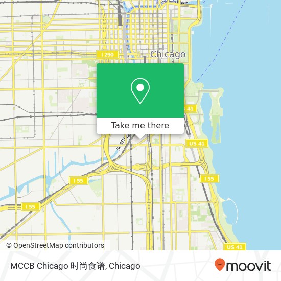 MCCB Chicago 时尚食谱 map