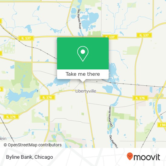 Byline Bank map