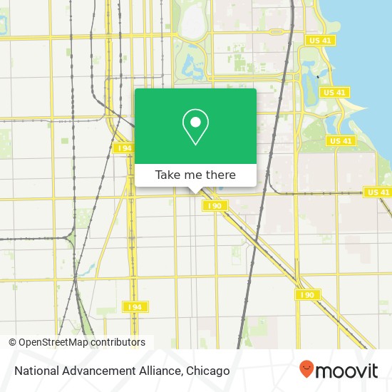 National Advancement Alliance map