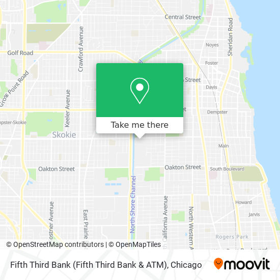 Fifth Third Bank map