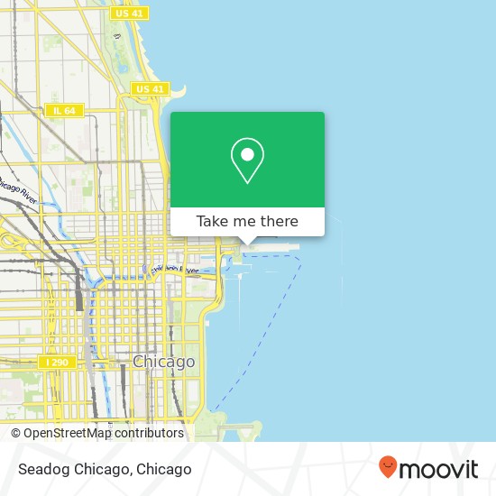 Seadog Chicago map