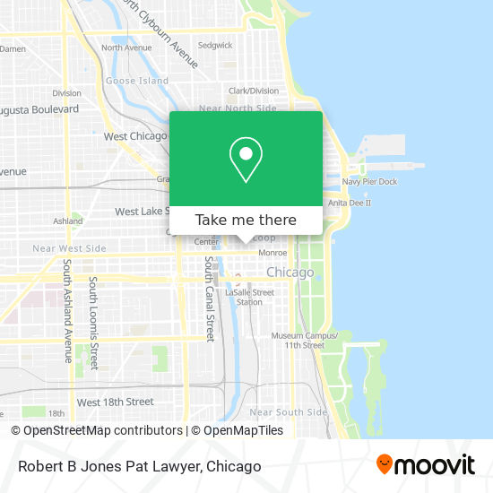 Robert B Jones Pat Lawyer map