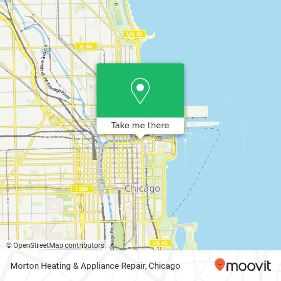 Mapa de Morton Heating & Appliance Repair