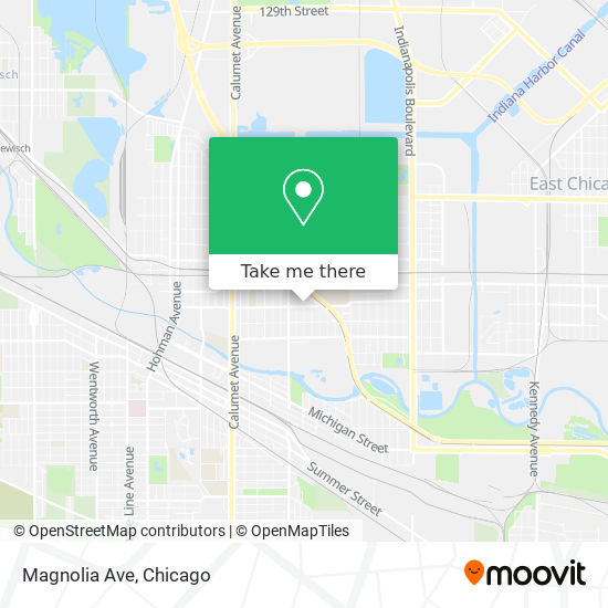 Mapa de Magnolia Ave