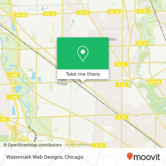 Watermark Web Designs map