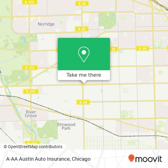 A-AA Austin Auto Insurance map