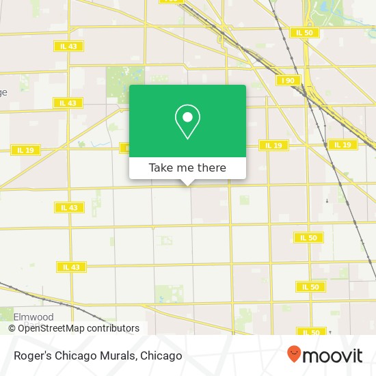 Mapa de Roger's Chicago Murals