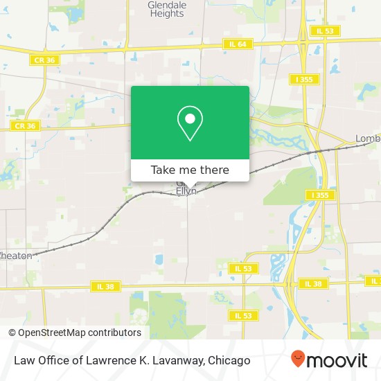 Law Office of Lawrence K. Lavanway map