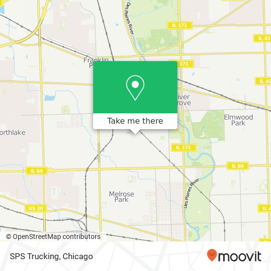 SPS Trucking map