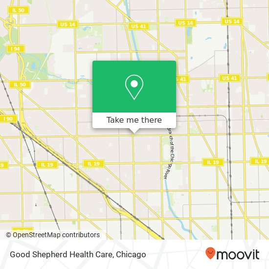 Good Shepherd Health Care map