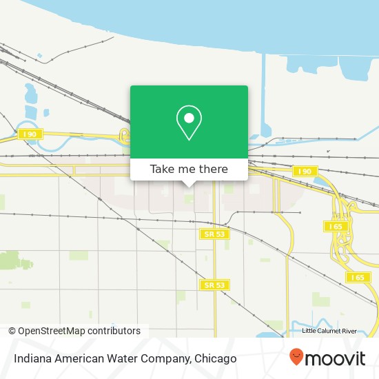 Indiana American Water Company map
