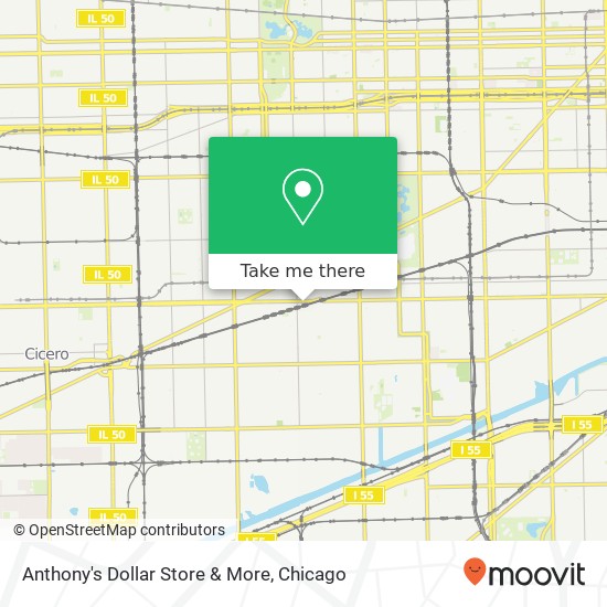 Anthony's Dollar Store & More map