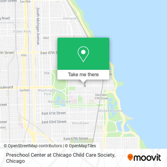 Preschool Center at Chicago Child Care Society map