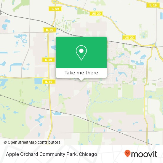 Mapa de Apple Orchard Community Park