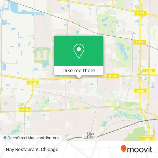 Mapa de Nay Restaurant