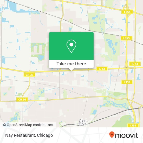 Nay Restaurant map