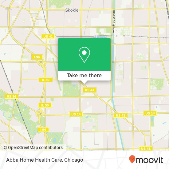 Mapa de Abba Home Health Care