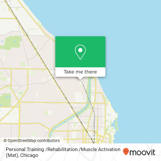 Mapa de Personal Training /Rehabilitation /Muscle Activation (Mat)